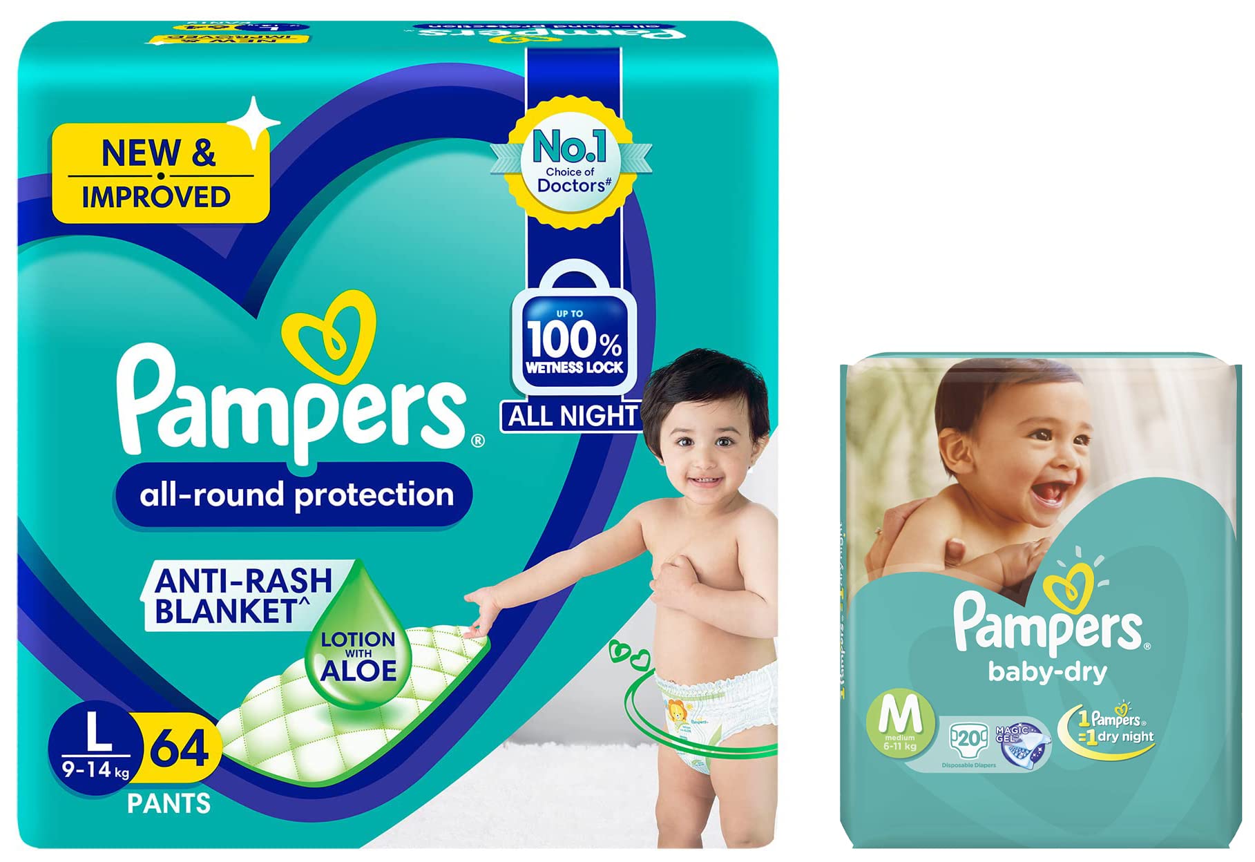 Pampers All Round Protection Diaper Pants