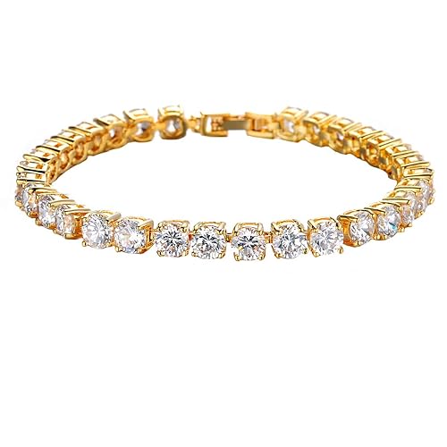 Yellow Chimes Crystal CZ Bracelet