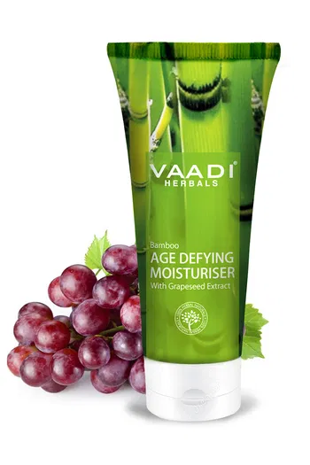 Vaadi Herbals Bamboo Age Defying Moisturizer with Grapeseed Extract