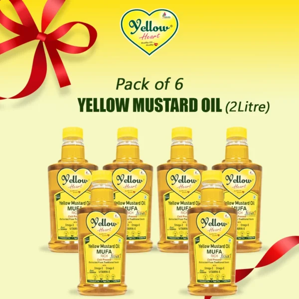 Yellow Mustard Cold Pressed Oil – Pure. and Natural Oils
