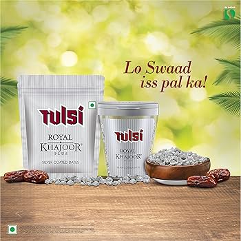 Tulsi Royal Khajoor Plus || Pack of 6 || 30 Grams Each
