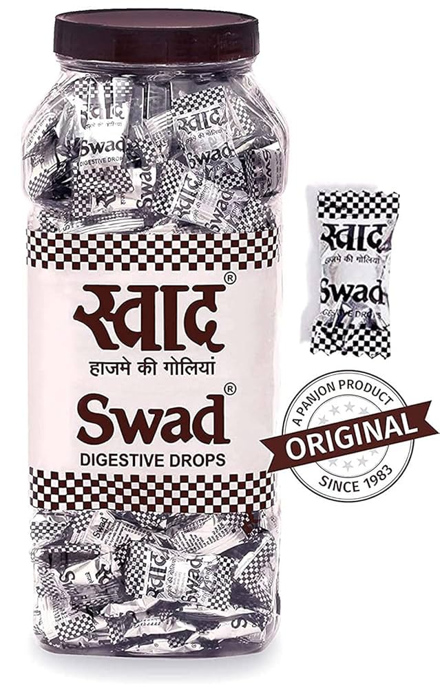 Swad Candy Jar Digestive & Tangy Indian Masala Flavour Sweet Toffee