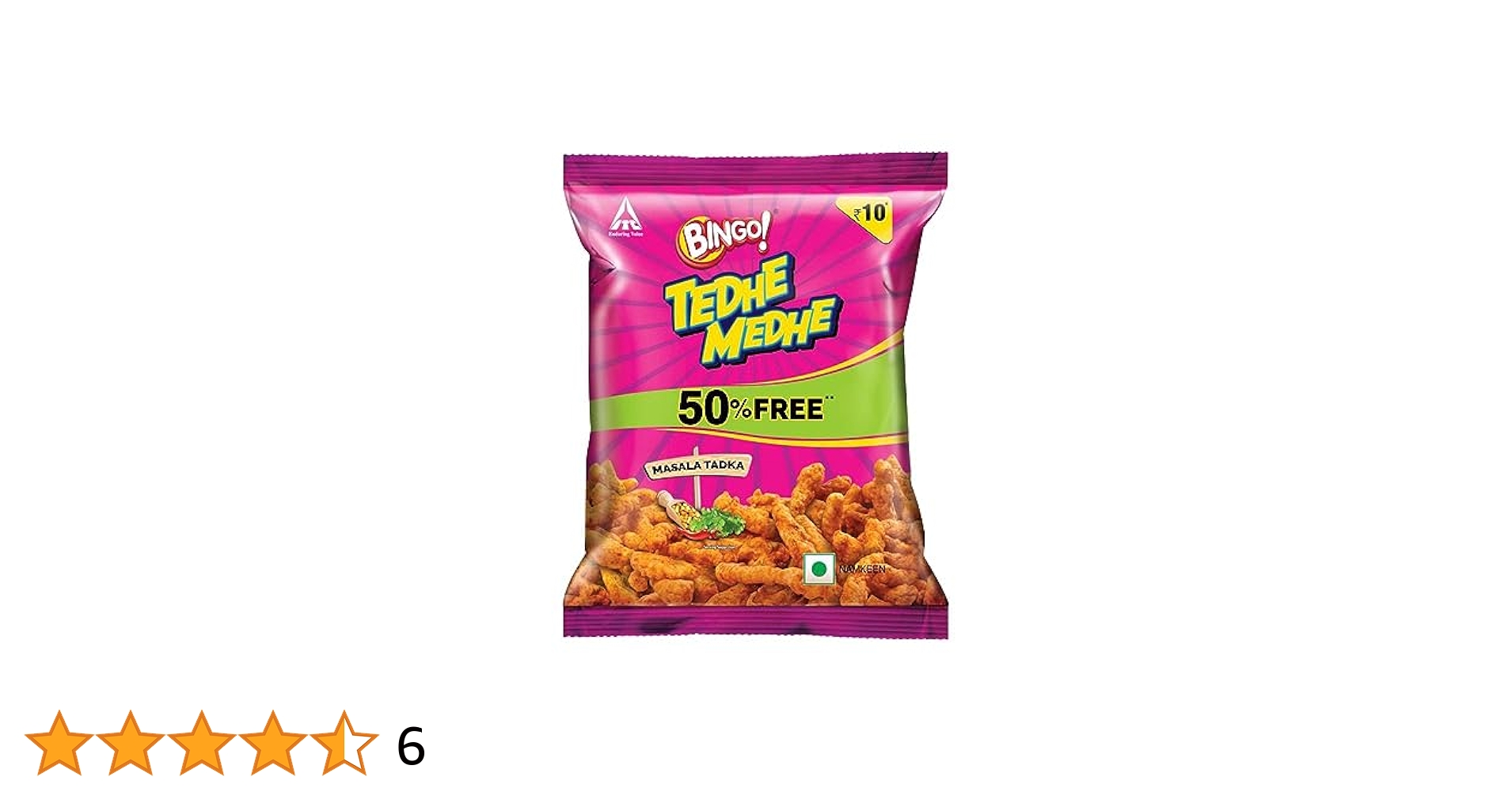 BINGO Tedhe Medhe Masala Tadka