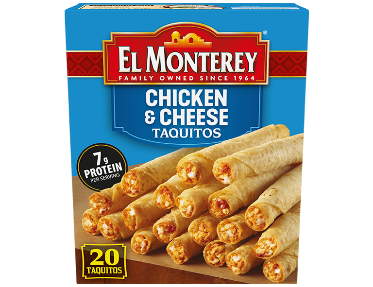 El Monterey Frozen Chicken and Cheese Taquitos