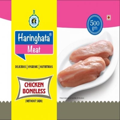 Haringhata Boneless Frozen Chicken Breast - 500 g