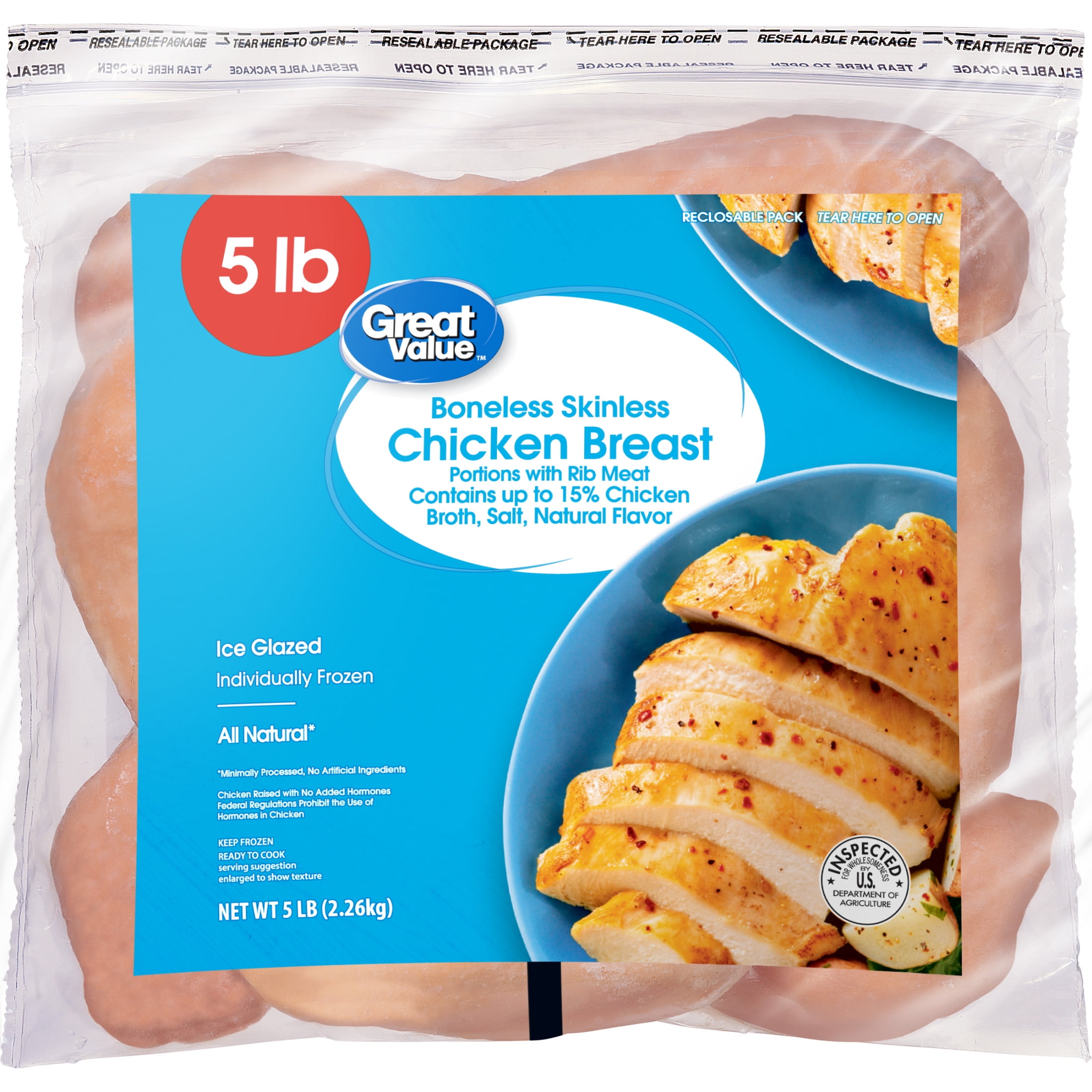 Frozen Boneless Skinless Chicken Breast