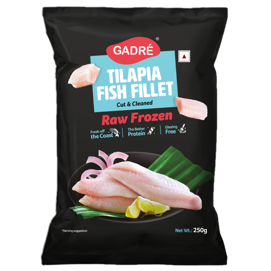 Gadre Frozen Tilapia Fish Fillet
