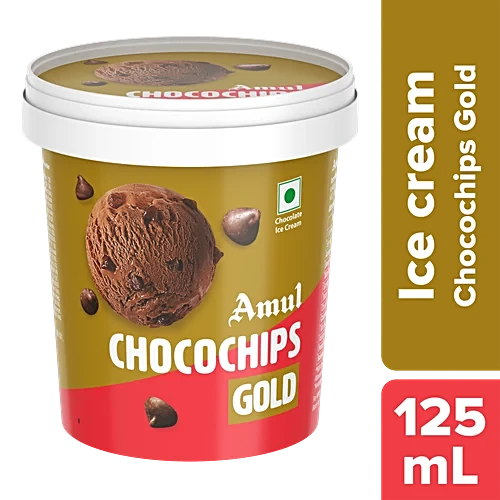 Amul Gold Chocochips Chocolate Ice Cream