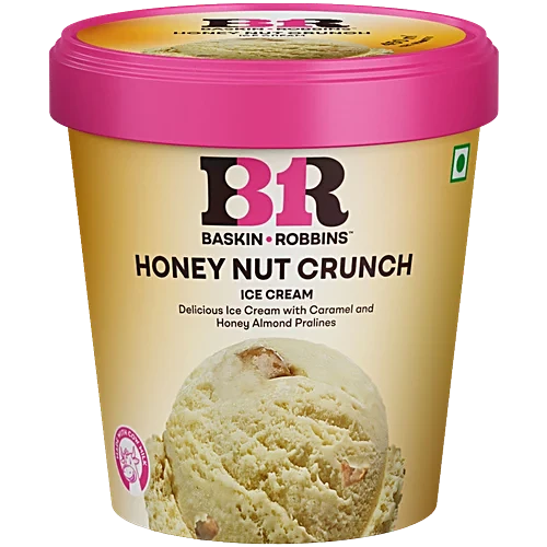 Baskin Robbins Honey Nut Crunch Ice Cream