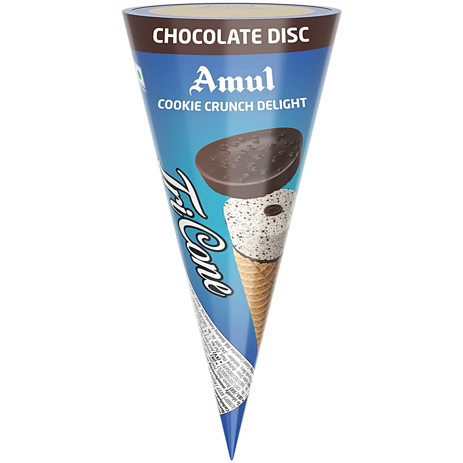 Amul Cookie Crunch Delight Ice Cream Cone