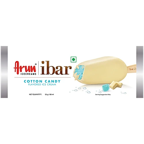 Arun Icecreams Cotton Candy Flavoured Ice Cream