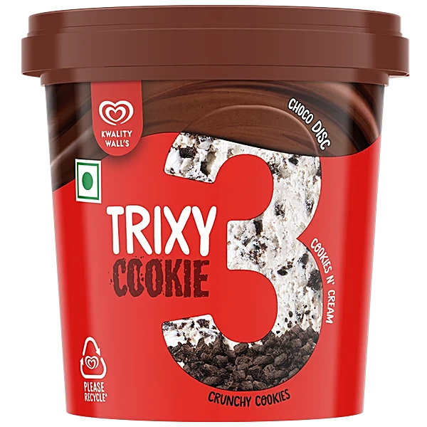Kwality Walls Trixy Cookie Frozen Dessert Cup