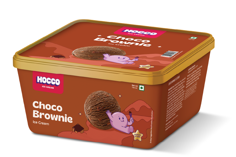 Hocco Choco Brownie Ice Cream