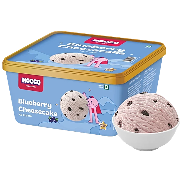 Hocco Blueberry Cheesecake Ice Cream