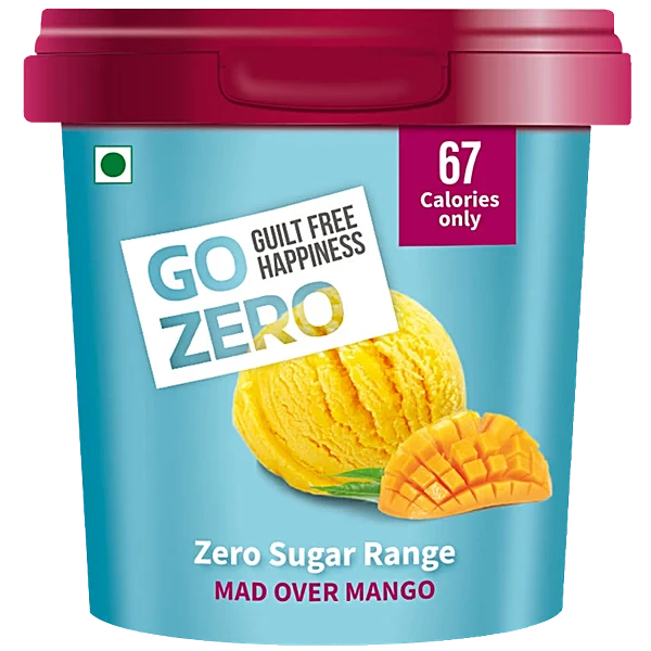 Go Zero Mad Over Mango Ice Cream Cup