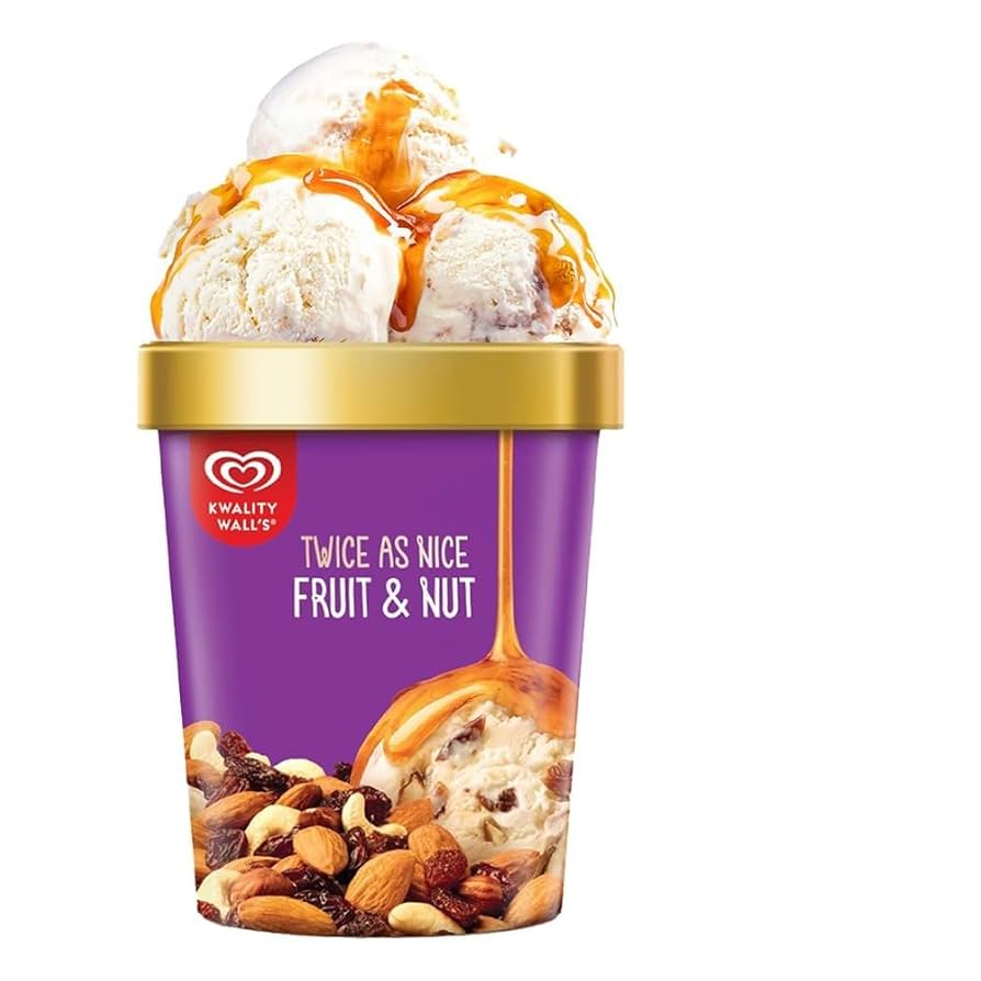 Kwality Walls Fruit & Nut Frozen Dessert