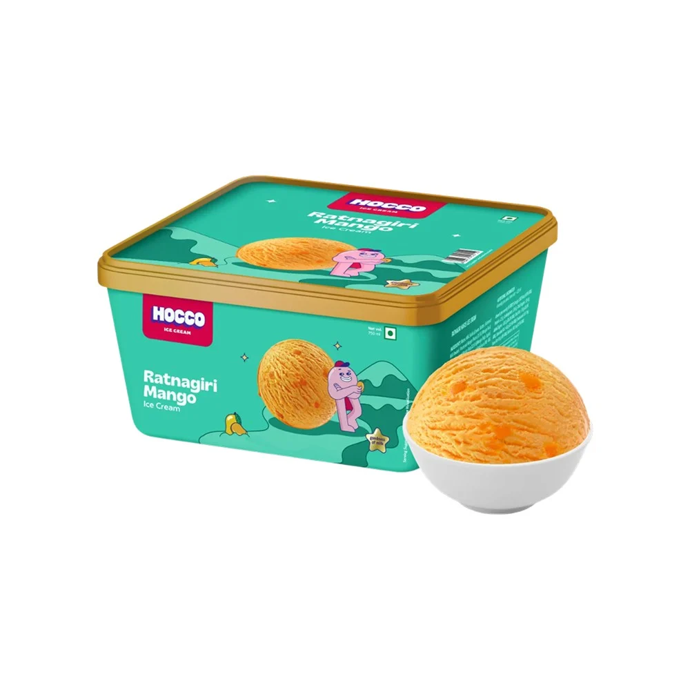 Hocco Ratnagiri Mango Ice Cream Tub
