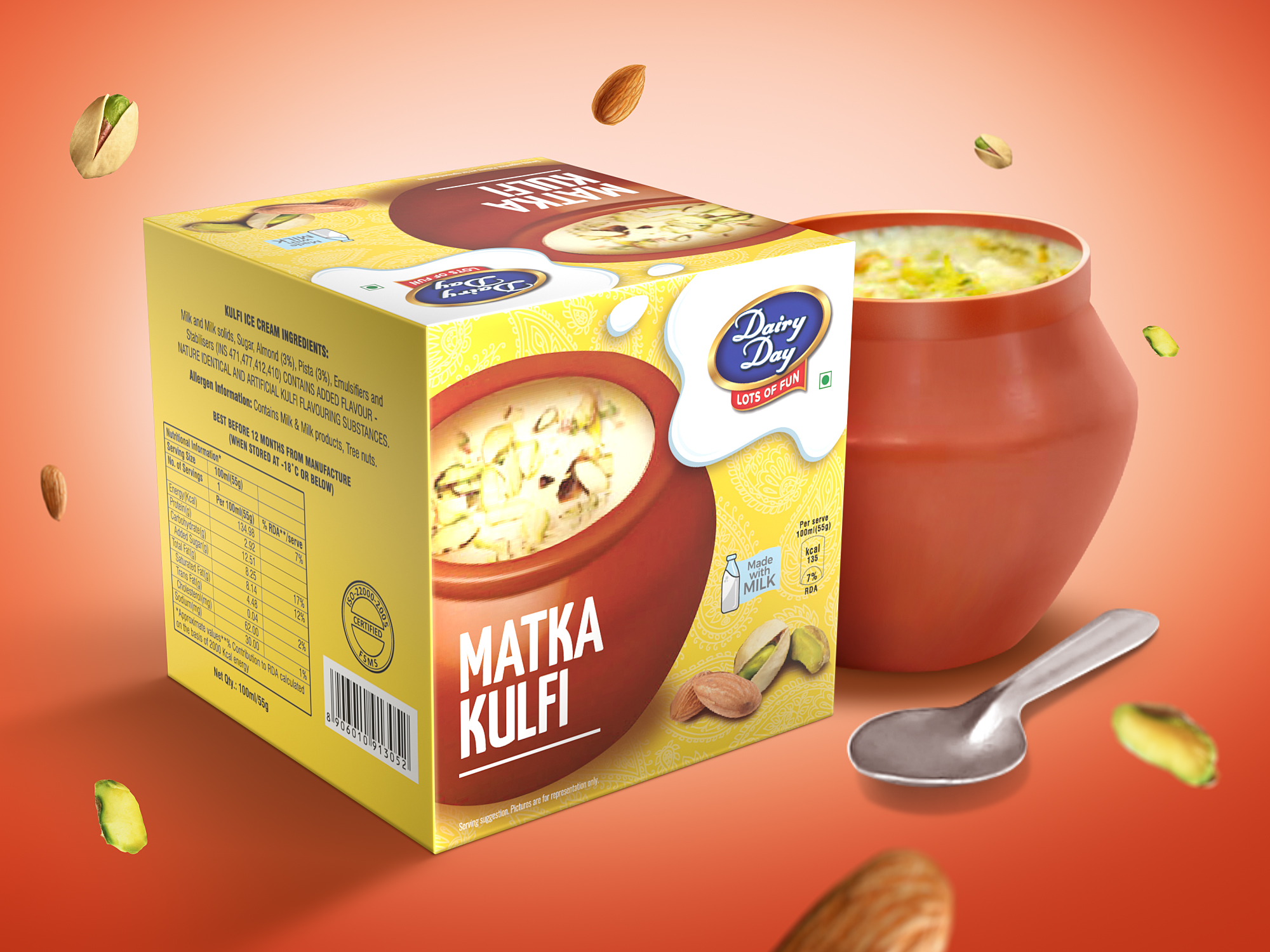 Dairy Day Matka Kulfi-100ml