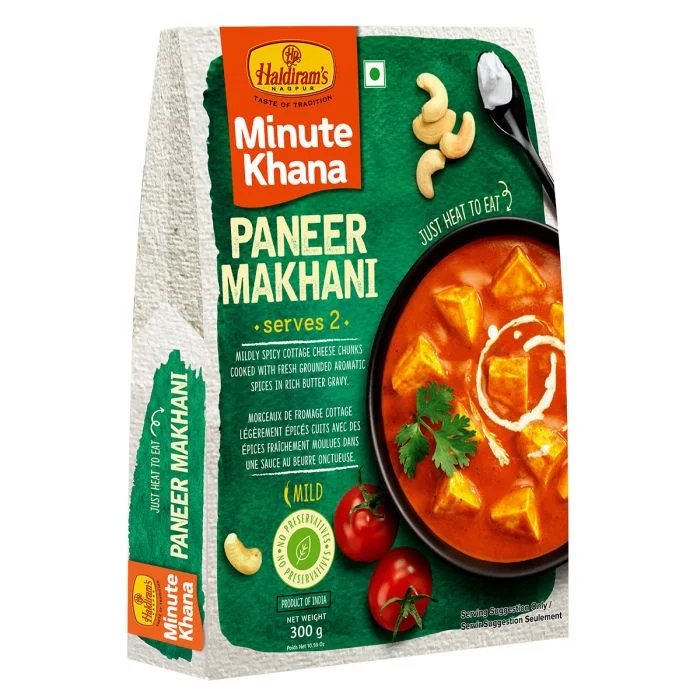 haldiram's minute khana paneer makhani