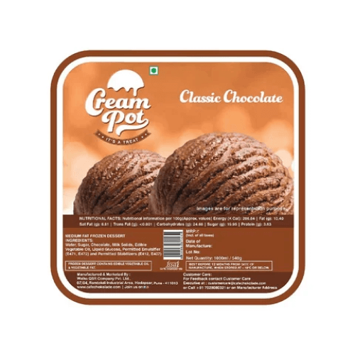 Cream Pot Frozen Dessert