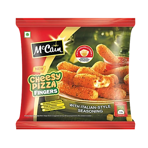 McCain Cheesy Pizza Fingers, 250 g