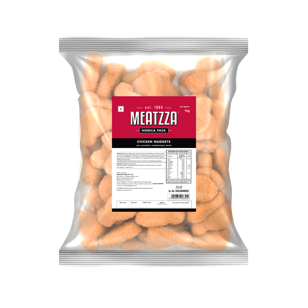 Meatzza Chicken Nuggets (1kg)