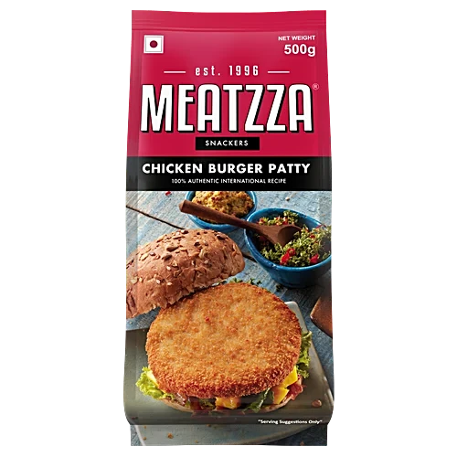 Meatzza Chicken - Burger patty, 500 g