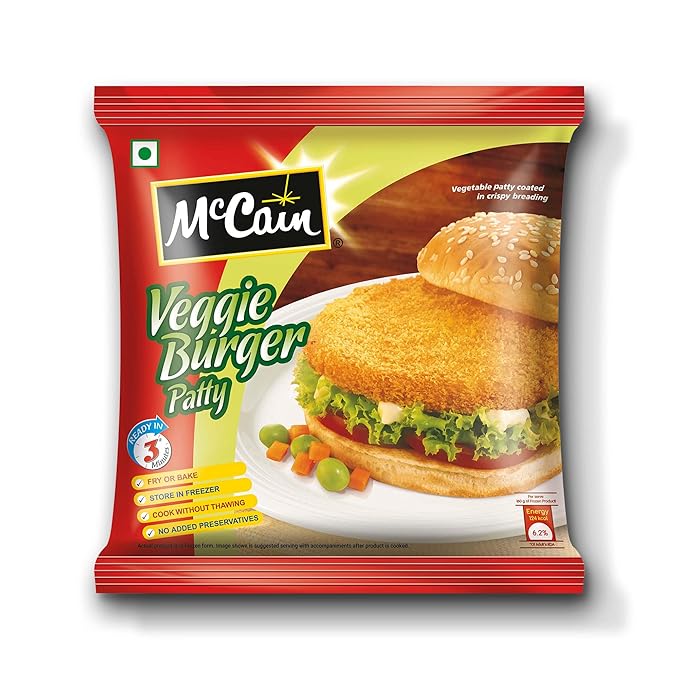 McCain VEGGIE BURGER PATTY 360 g
