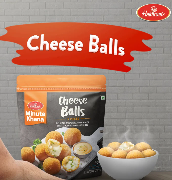 Haldiram's CHEESE BALL 360 GM