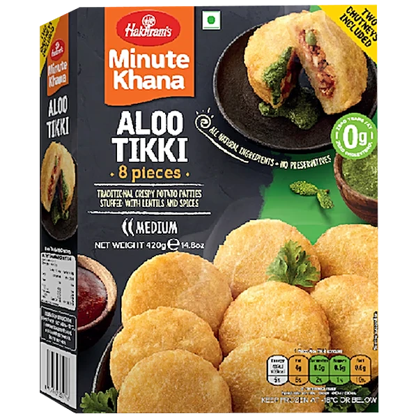 haldiram aloo tikki , 420 g