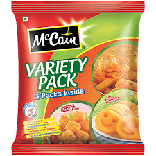 Mc Cain variety pack & Masala fries ,550 g