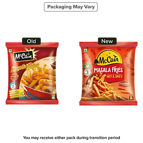 Mc Cain masala fries - hot & spicy 420g