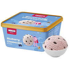 The hocco blueberry cheesecake  ice cream