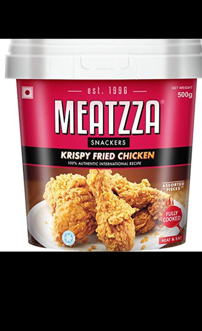 Meetzza krispy fried chicken 500gm