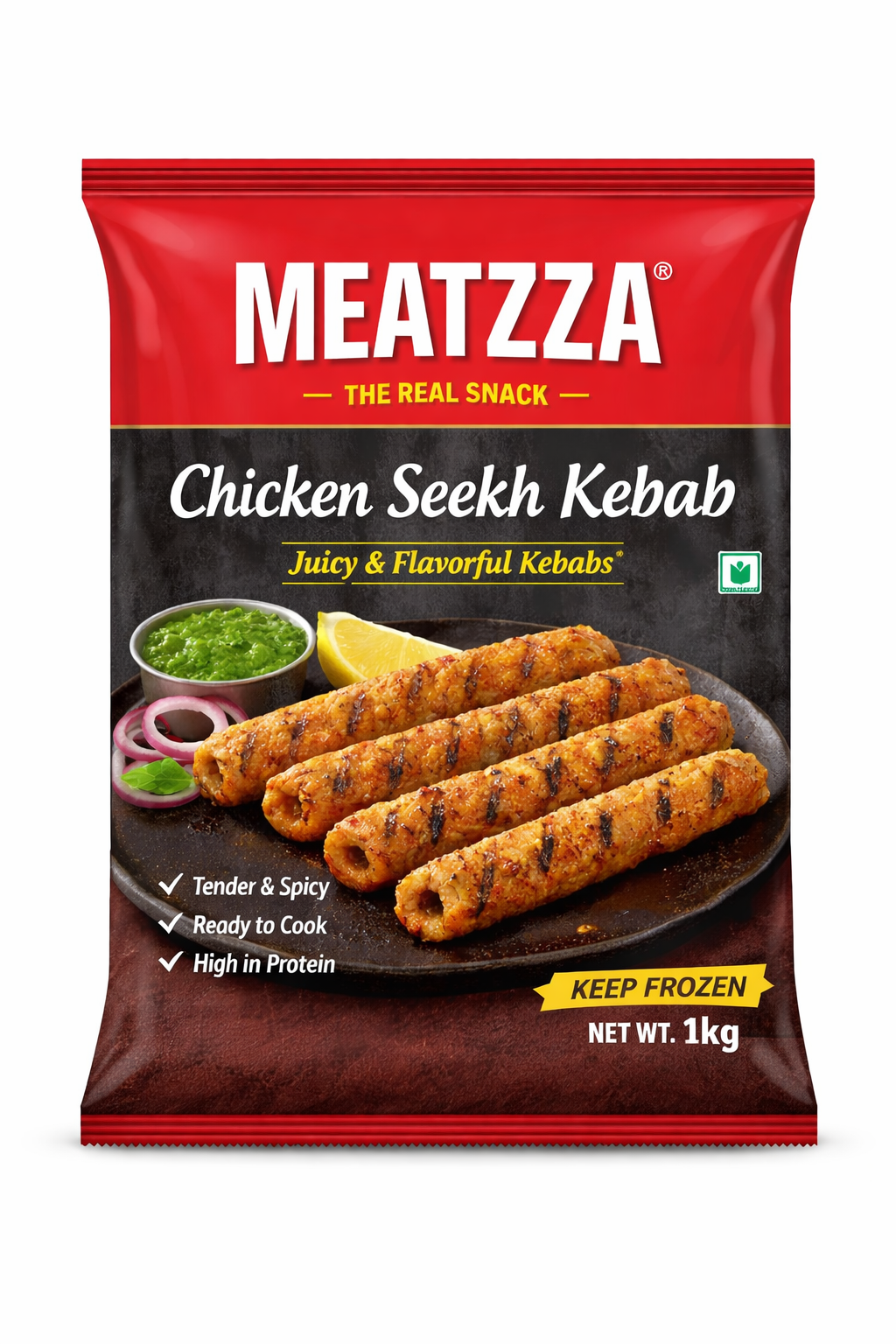 MEATZZA CHICKEN SEEKH KEBAB [ 1 KG
