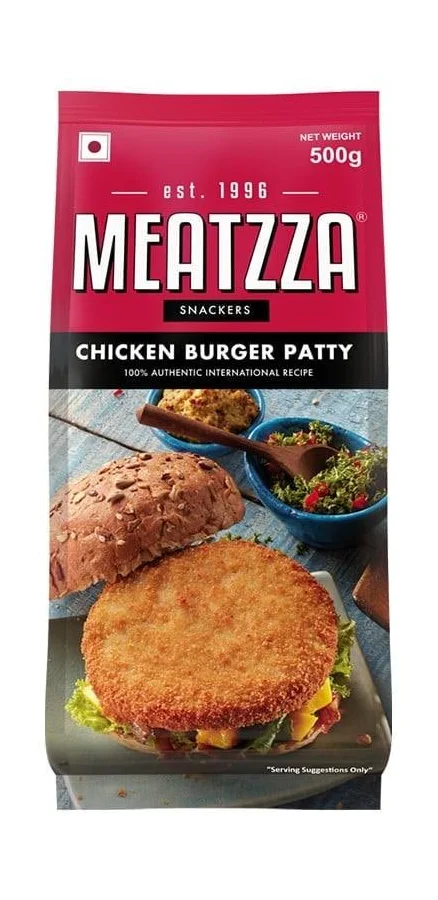 Meetzza chicken burger patty 500 gm