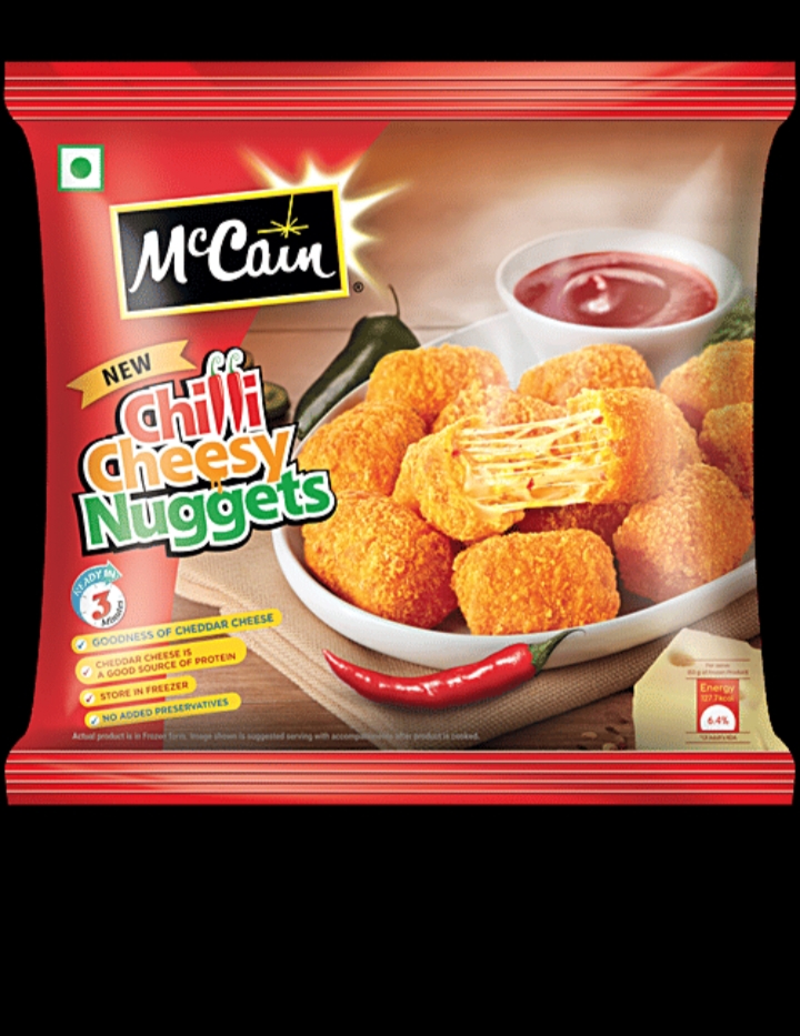 CHILLI CHEESY NUGETS 200gm