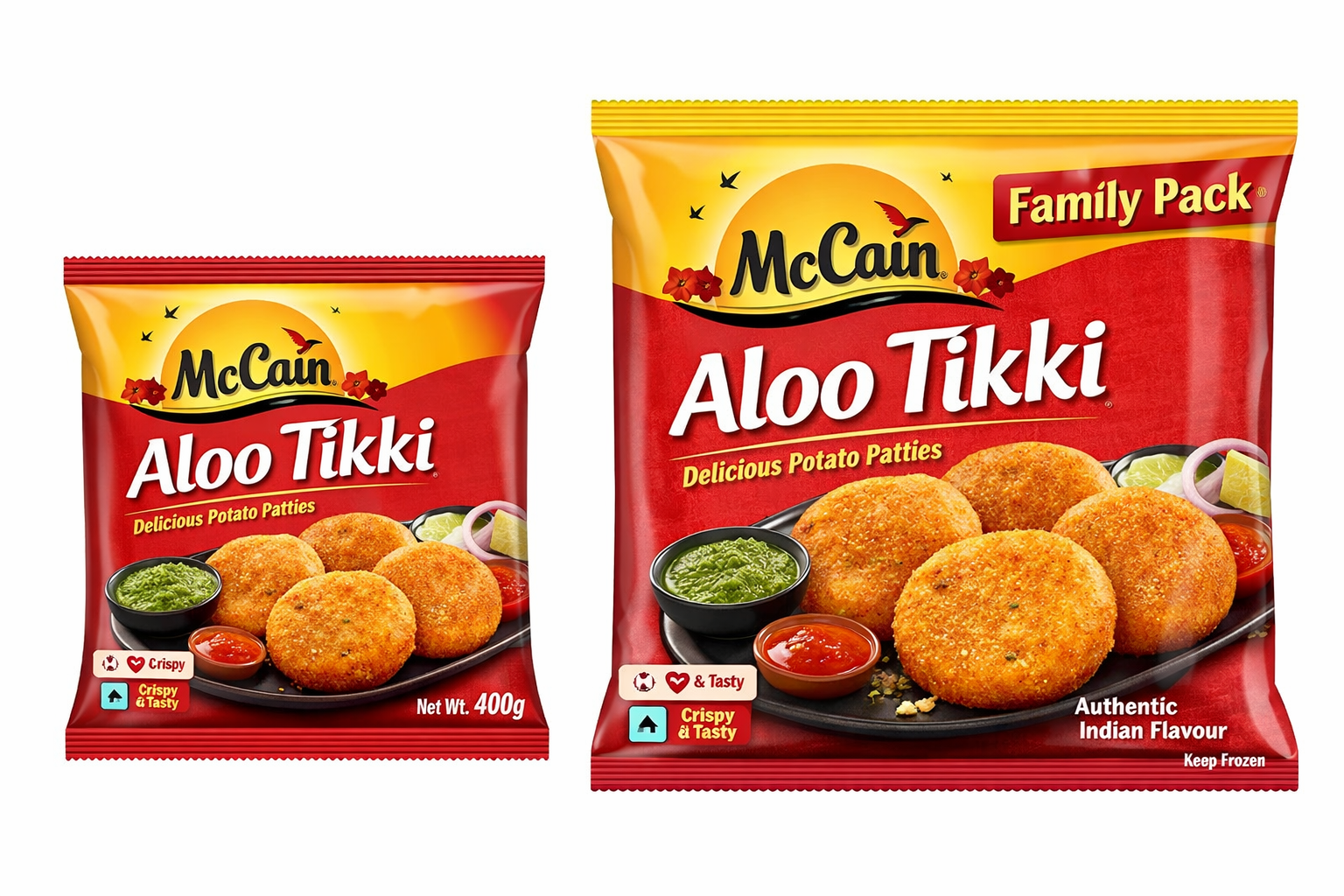 MC CAN ALOO TIKKI 30 NUMBER 400GM