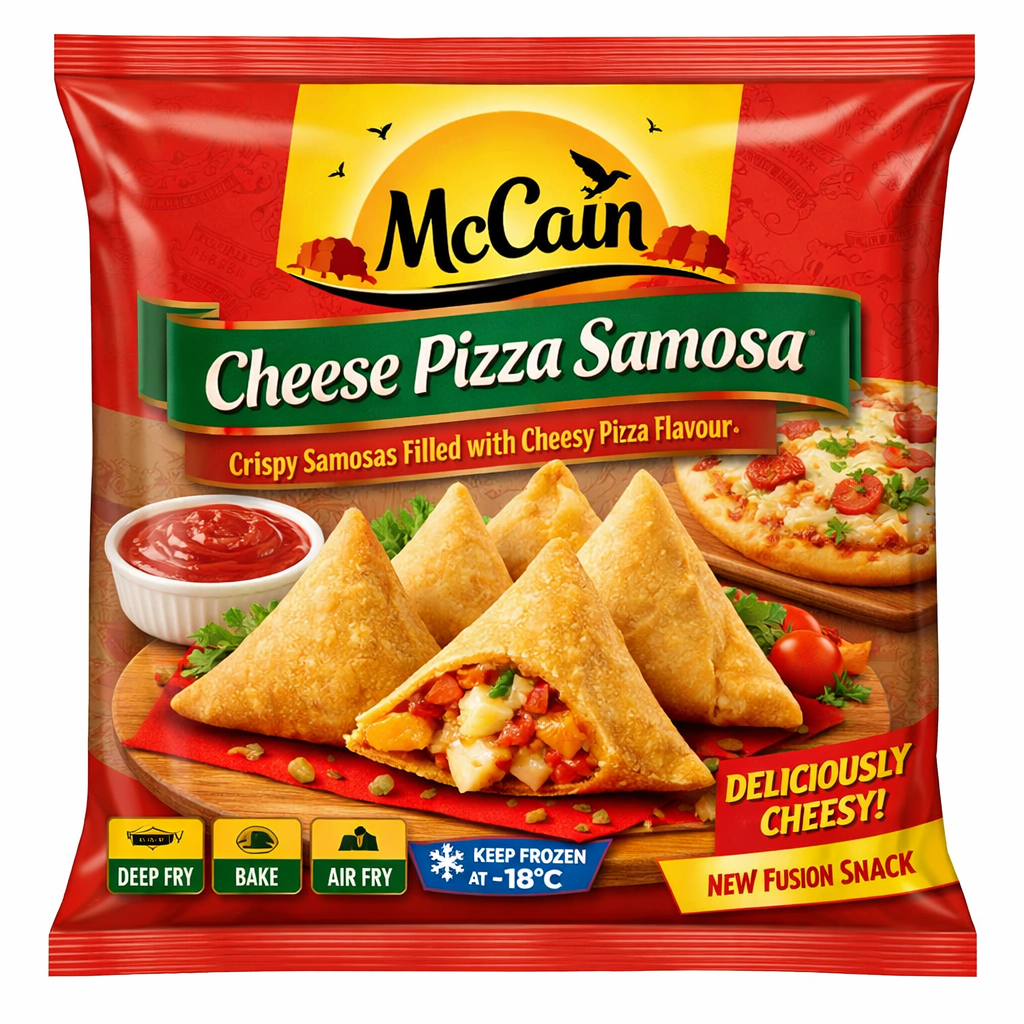 MC CAN CHEESE PIZA SAMOSA 240GM