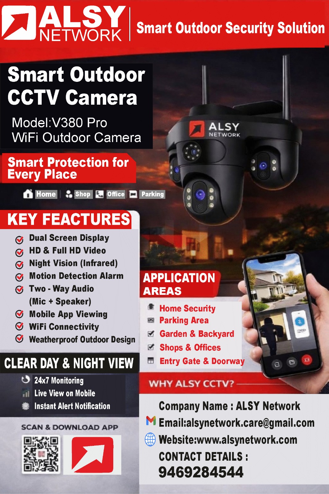 PTZ CCTV Camera