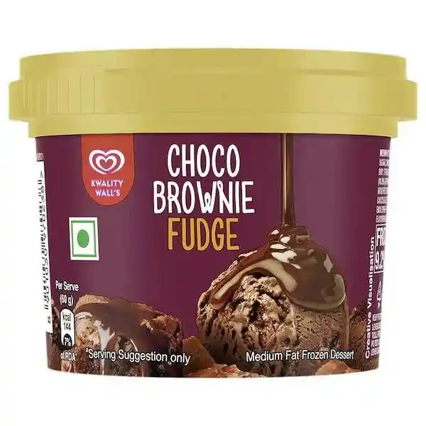 Kwality Walls Choco Brownie Fudge 100ML