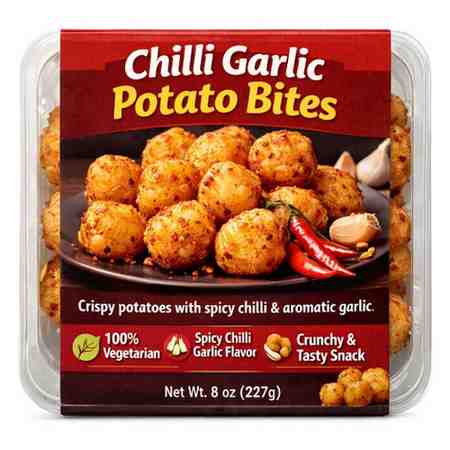 CHILLI GARLIC POTATOBITES 420G MCCAIN