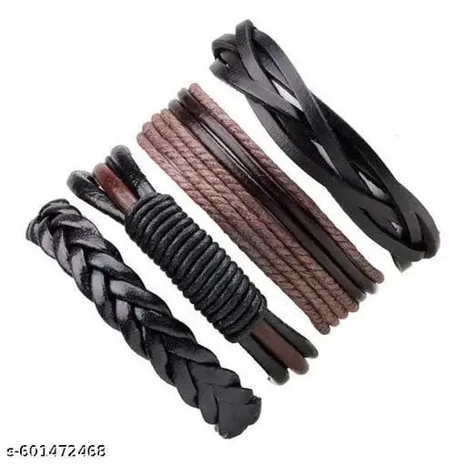 Men's Bohemian Vintage Multilayer Wrap Bracelet Set