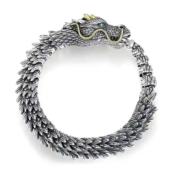 THE Men THING Dragon Got Pure Copper Bracelet