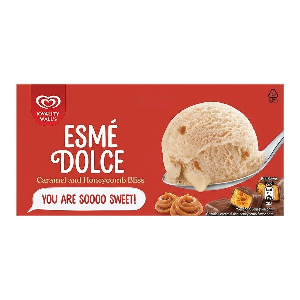 Dolce Strawberry ice Cream (700ml)