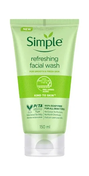 Simple Kind To Skin Refreshing Facial Wash